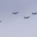 Why 16 fighter jets flew over Stockholm on Wednesday