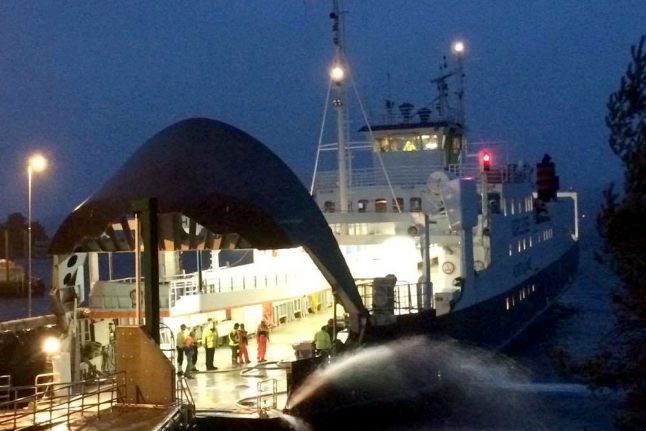 Passengers and crew evacuated as Norwegian ferry takes on water