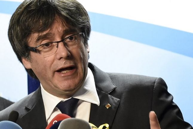 Lets talk: Ousted Catalan leader offers to meet PM