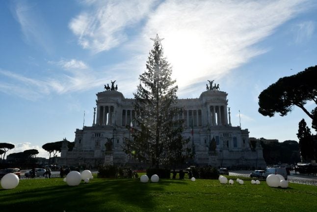 Rome’s €50,000 Christmas tree has been declared dead