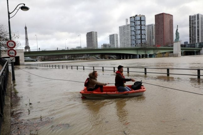 LATEST IMAGES: Paris floods as River Seine rises to new heights