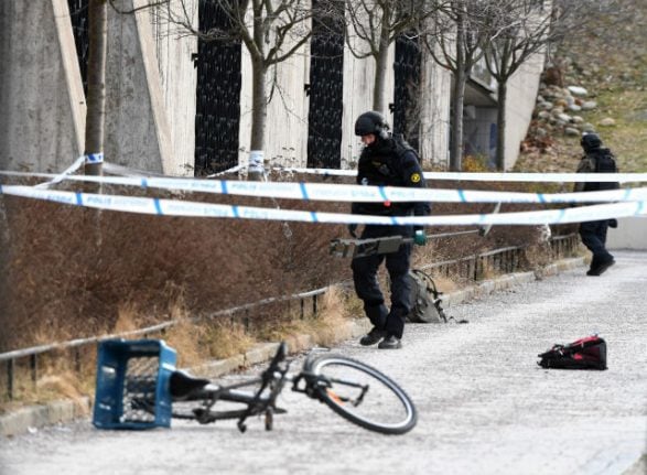 One dead after explosion outside Stockholm subway station