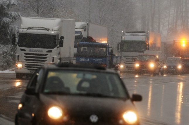 Truck driver goes on wild rampage through northern Bavaria