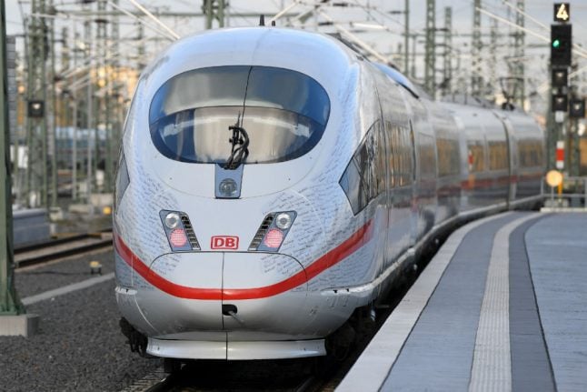 Number of train passengers travelling between Berlin and Munich doubles
