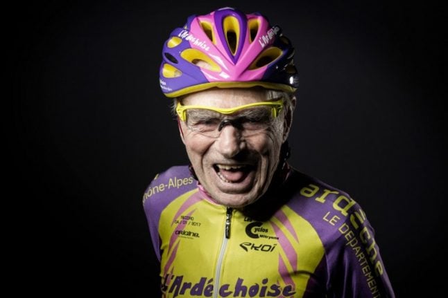 France's 106-year-old record-breaking cyclist finally hangs up his helmet