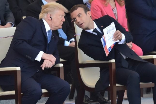 Trump invites Emmanuel Macron for state visit to US