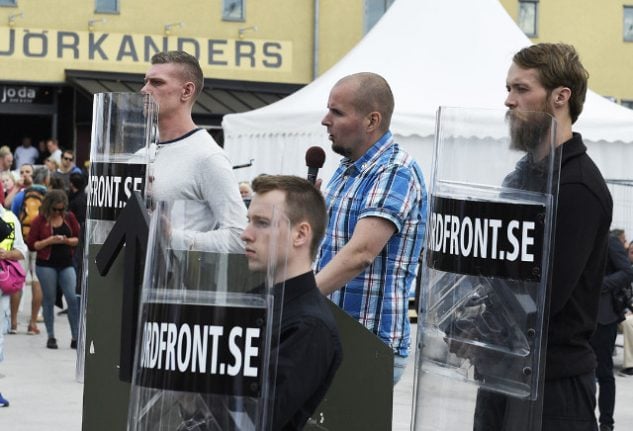Swedish court convicts neo-Nazi leader of inciting racial hatred at rally