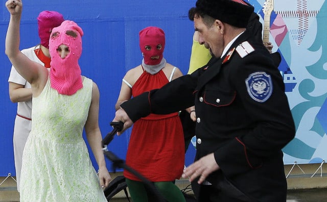 Two Pussy Riot members seek asylum in Sweden