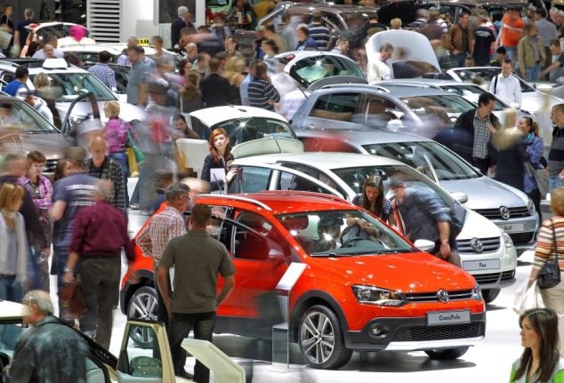 Last year’s German car sales highest since 2010