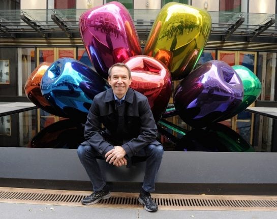'Is it sperm or lollipops?' Parisians don't seem to want new Jeff Koons sculpture