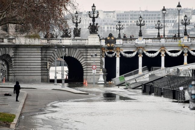 Paris on alert as River Seine breaks banks and keeps on rising