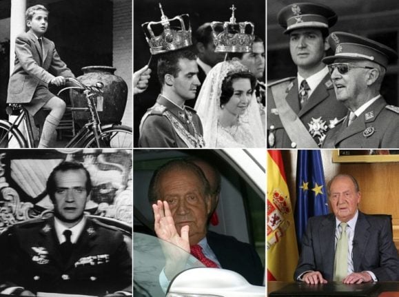 IN PICS: Key moments in the life of King Juan Carlos