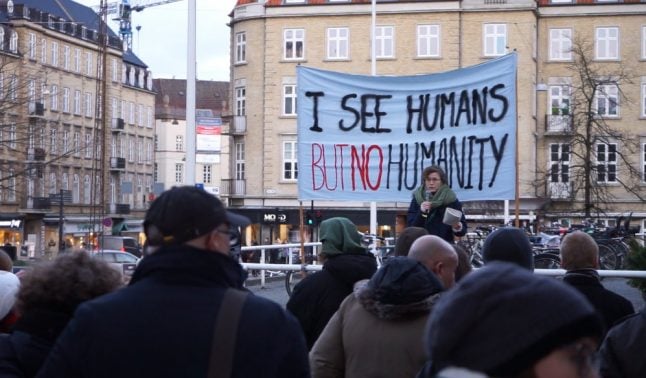 VIDEO: Protests in Danish cities over controversial asylum expulsion centres