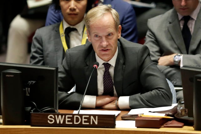 Sweden warns cutting US aid to Palestinians would be 'destabilizing' for Middle East