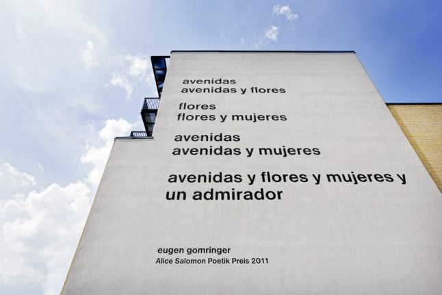 Berlin university outrages poet by erasing his ‘sexist’ lyrics from wall