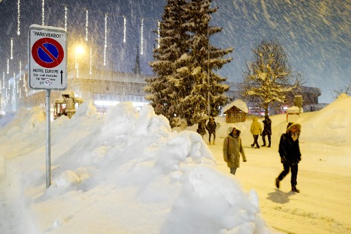 Swiss roads and rails blocked by avalanches and landslides