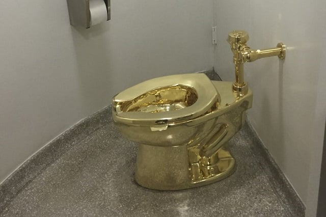 Trump asks Guggenheim for a Van Gogh, offered 18-karat Italian gold toilet instead