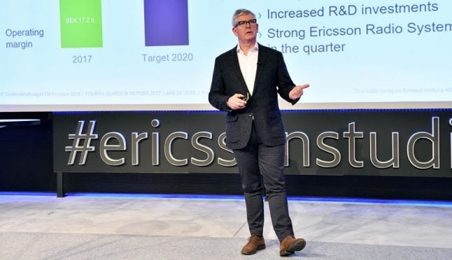 Ericsson posts huge loss after year of job cuts