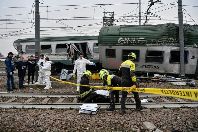 ‘Dying on the way to work is unacceptable’: Investigation into cause of Milan train tragedy begins