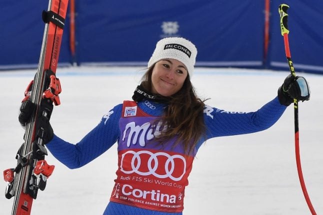 Italy's Sofia Goggia beats US favourite to win ski world cup