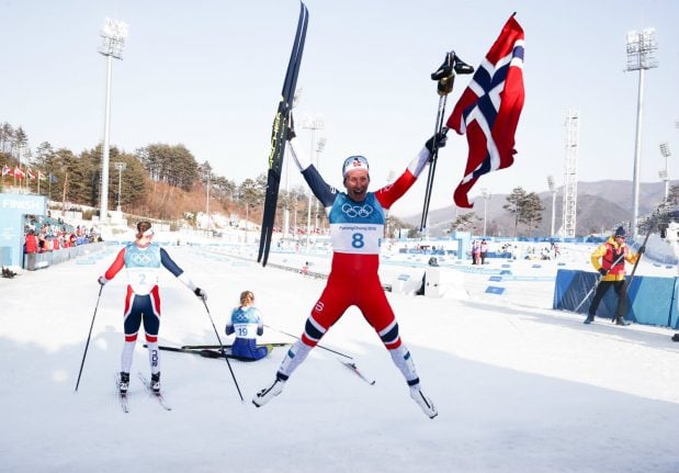 Record-breaker Bjørgen puts Norway top of final tally