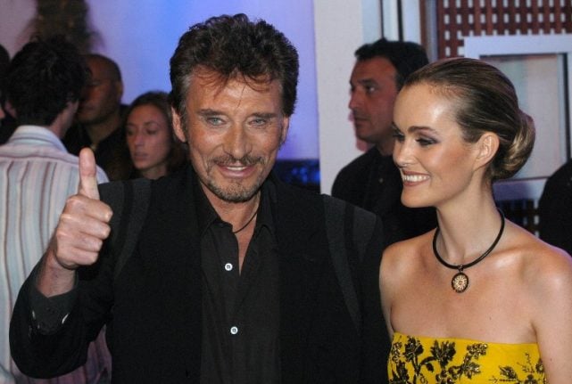 'Stupified' daughter of Johnny Hallyday to contest will after being left nothing