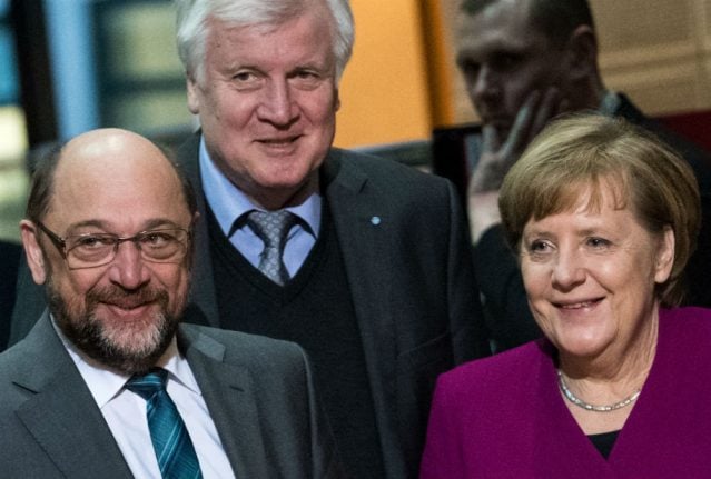 Parties in final push to seal coalition deal under new Merkel government