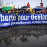 Thousands of Kurds stage protest march in France