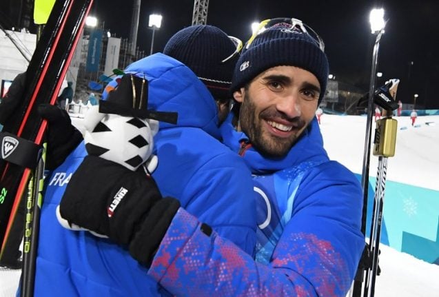 Fourcade scoops record fifth Olympic gold for France