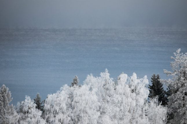 Temperature in Norway drops to -32.5°C