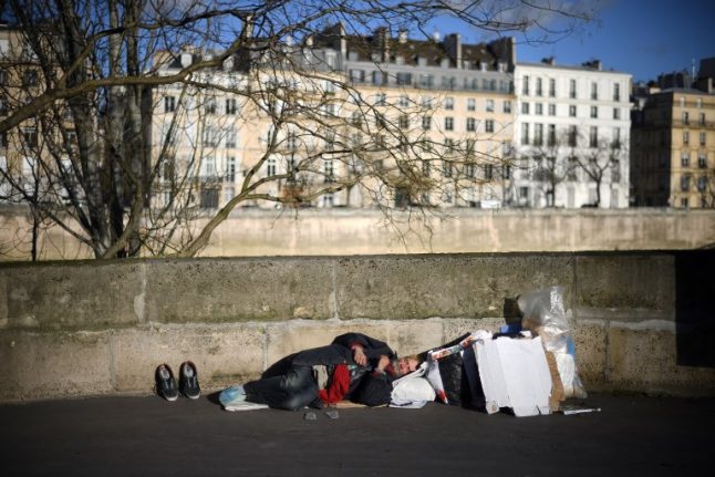 'It's unacceptable': 11 homeless people die on Paris streets in just six weeks