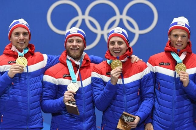 Norway deny Russians first Olympic gold in cross country