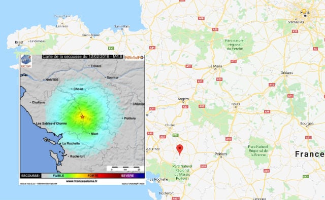 'It was like an explosion': Western France shaken by 4.8 magnitude earthquake