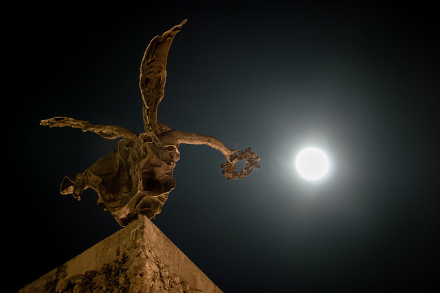 IN PICTURES: Best photos of the super blue blood moon over Italy