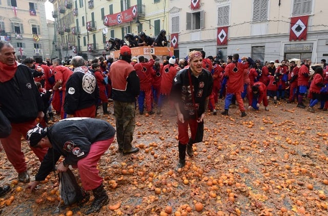 Why thousands of people join a massive food fight in this Italian town each year