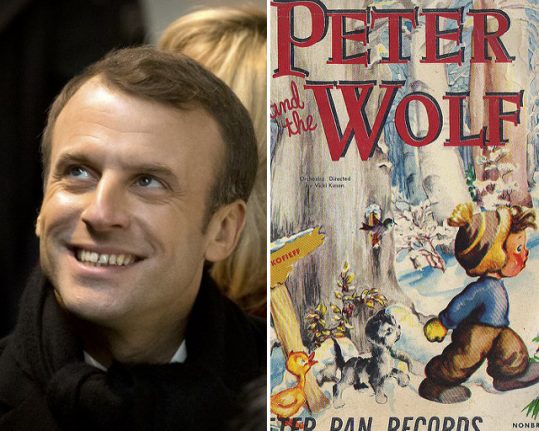 Macron to make theatrical debut as president in Peter and the Wolf