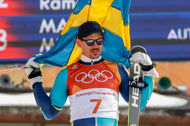 Sweden’s Myhrer wins shock gold in Olympic men’s slalom