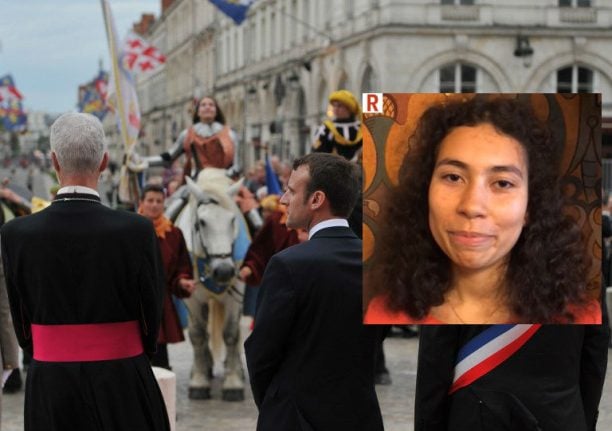 France’s first mixed-race Joan of Arc hit by torrent of racist abuse