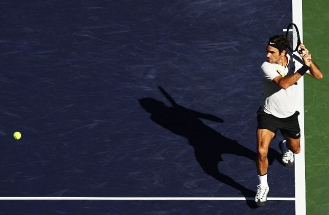Roger Federer takes care of business in Indian Wells