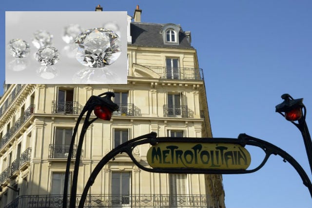 Paris Metro station heist sees thieves steal €300,000 of gems from Indian dealers