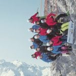 Valais students show head for heights with ‘highest class photo in Switzerland’