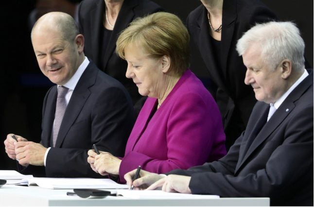These are the top priorities of Merkel's fourth government