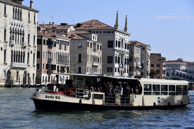 Venice's water buses to run on recycled cooking oil