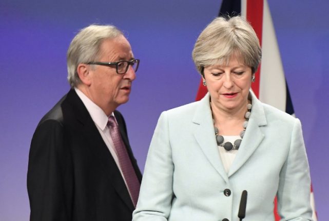 Time to turn Brexit speeches into treaties, EU chief Juncker tells Theresa May