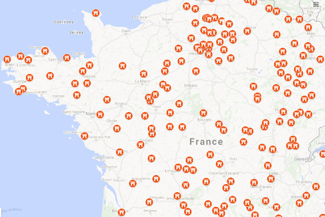 Map: The 250 crumbling French monuments set to be restored thanks to new lottery