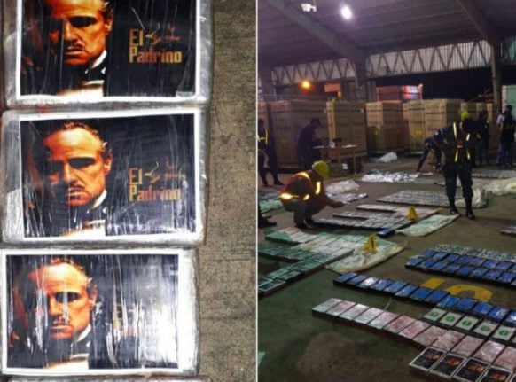 Spanish police seize 2.5 tonnes of 'Godfather' cocaine