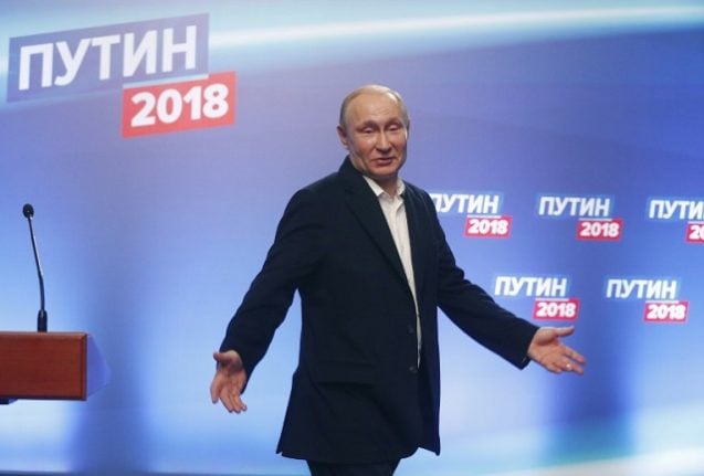 Italy's right-wing party leaders congratulate Putin on re-election