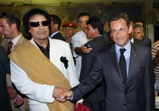 Sarkozy charged with corruption over alleged Gaddafi financing