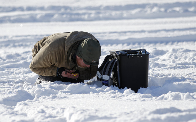 IN PICTURES: Competitive ice fishing in Lycksele, Swedish Lapland