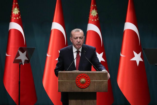 Turkey’s Erdogan chides Austria over election campaigning